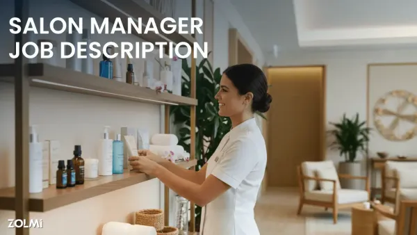 Salon Manager Job Description Guide (UAE Focus) | Zolmi
