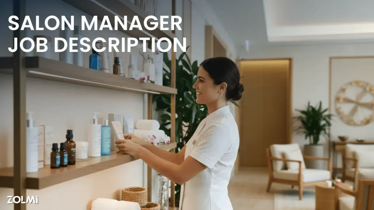 Salon Manager Job Description Guide (UAE Focus) | Zolmi