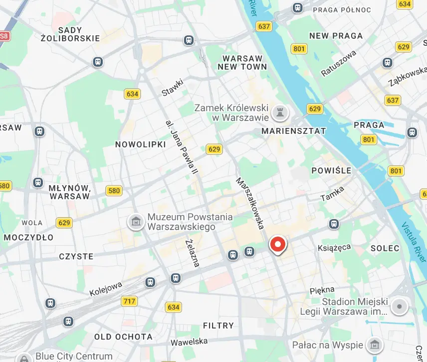 Map showing United Arab Emirates office location