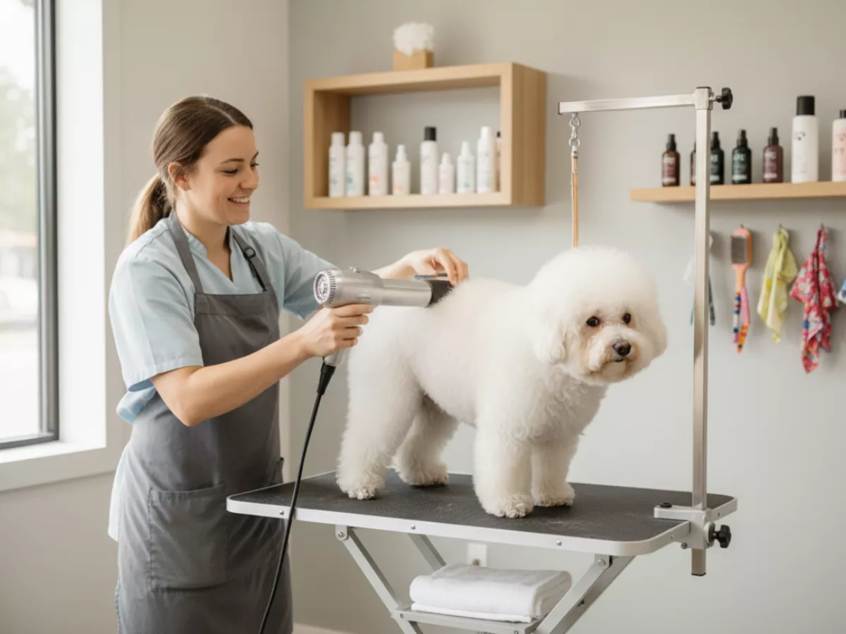 Zolmi pet grooming calendar showing pet appointments, grooming services and online bookings in the UAE.